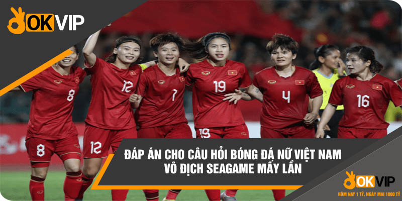 Việt Nam Vô Địch Seagame Mấy Lần Đối Với Bóng Đá Nam Và Nữ 5 Đáp án cho câu hỏi bóng đá nữ Việt Nam vô địch Seagame mấy lần